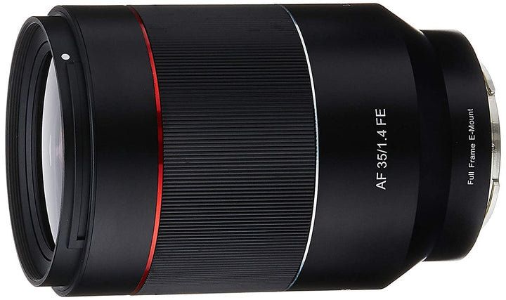 Samyang 35/1,4 Objektiv DSLR Autofokus Sony E Vollformat Fotoobjektiv Lichstärke F1.4, Weitwinkelobj