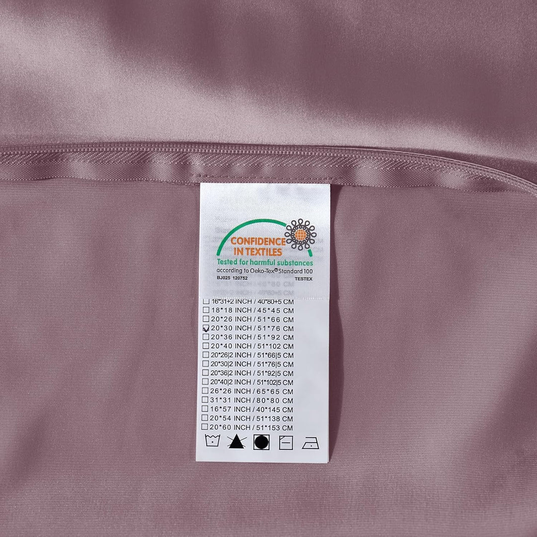 THXSILK 22 Momme Seide Kissenbezug Kissenhülle - Maulbeerseide Kissenbezüge - Hypoallergen mit Reiss