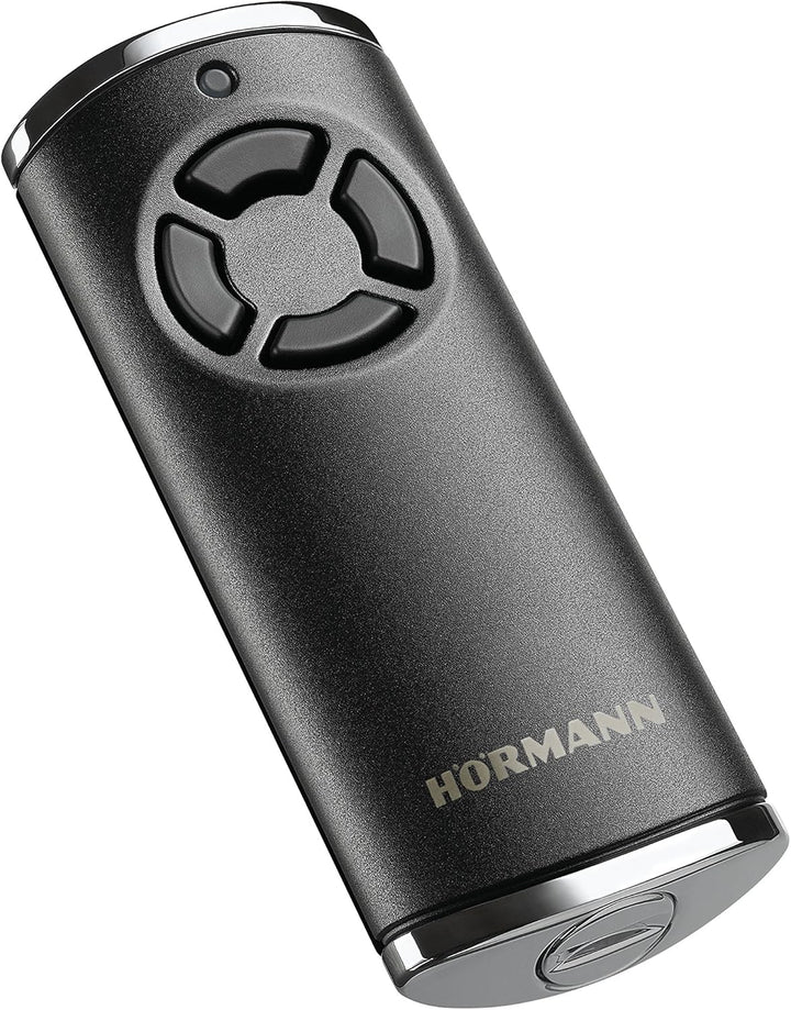 Hörmann Handsender HS4 868-BS Struktur Chrom schwarz SW-Eu 4511724 &amp; HSZ2 868-BS, Garagentor-Öffner