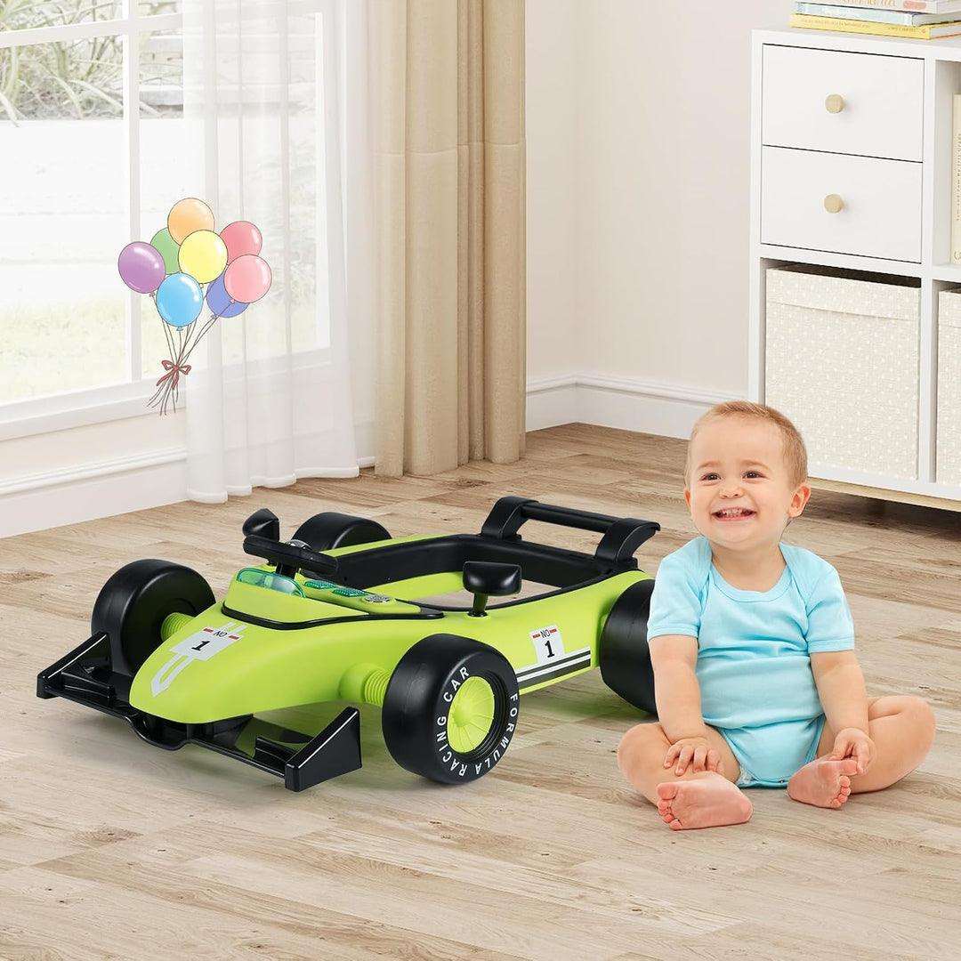 GIANTEX 4 in 1 Lauflernhilfe, Lauflernwagen klappbar mit einstellbarer Höhe &amp; Geschwindigkeit, Baby