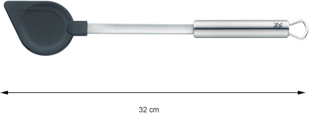 WMF Profi Plus Pfannenwender Kunststoff 32,2 cm, Cromargan Edelstahl teilmattiert, Kunststoffvordert