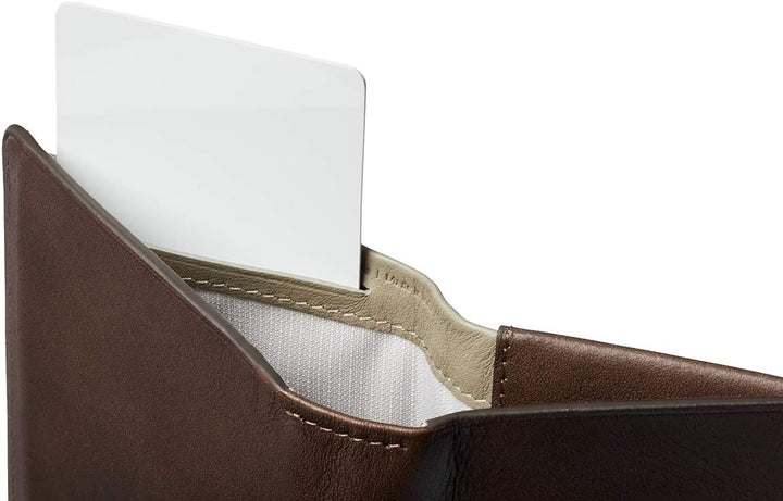 Bellroy Note Sleeve – Premium Edition - Darkwood (Schlanke Leder Brieftasche)