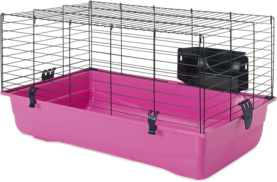 Savic Ambiente Käfig mit Heuraufe, Apfelgrün 80x50x43, 80x50x43