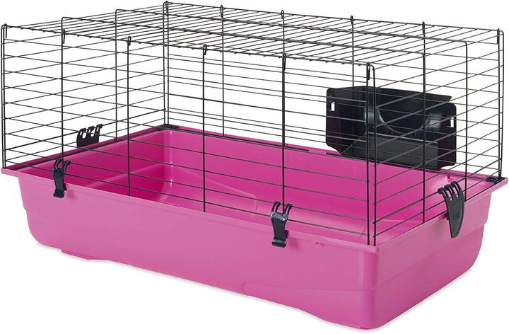 Savic Ambiente Käfig mit Heuraufe, Apfelgrün 80x50x43, 80x50x43