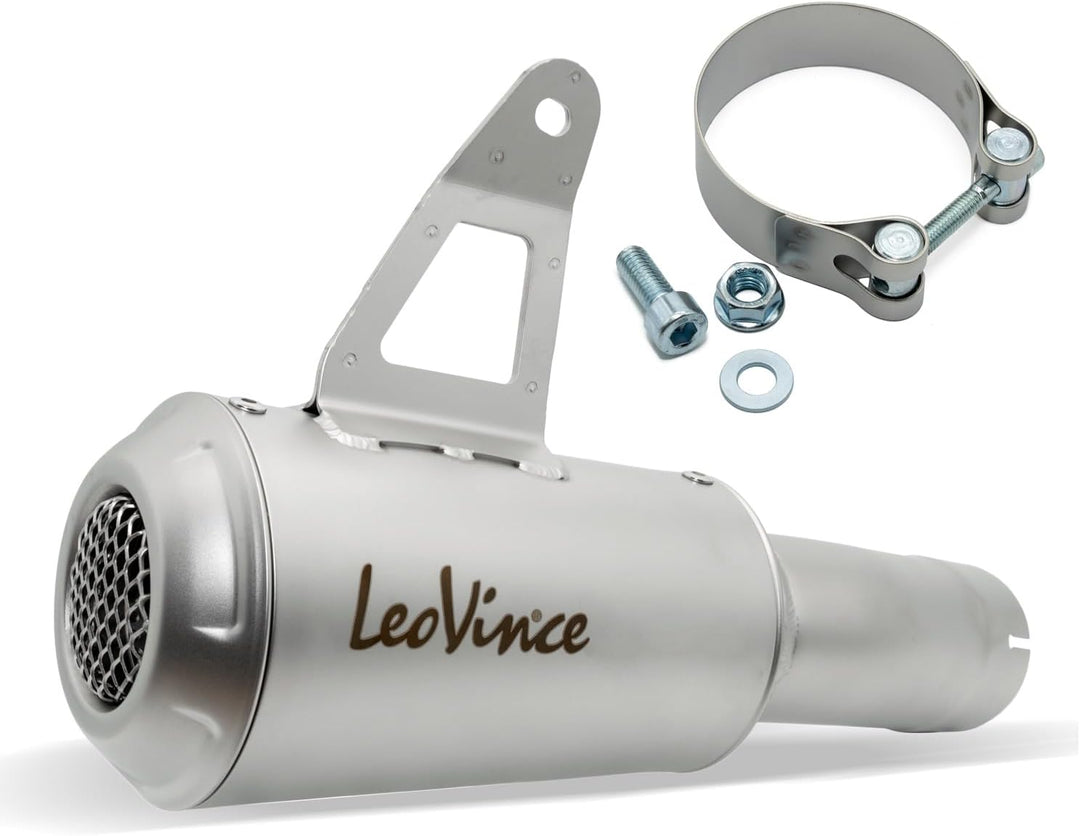 Endschalldämpfer LeoVince SLIP-ON SBK LV-10, Edelstahl, mit Zulassung für BMW S 1000 XR