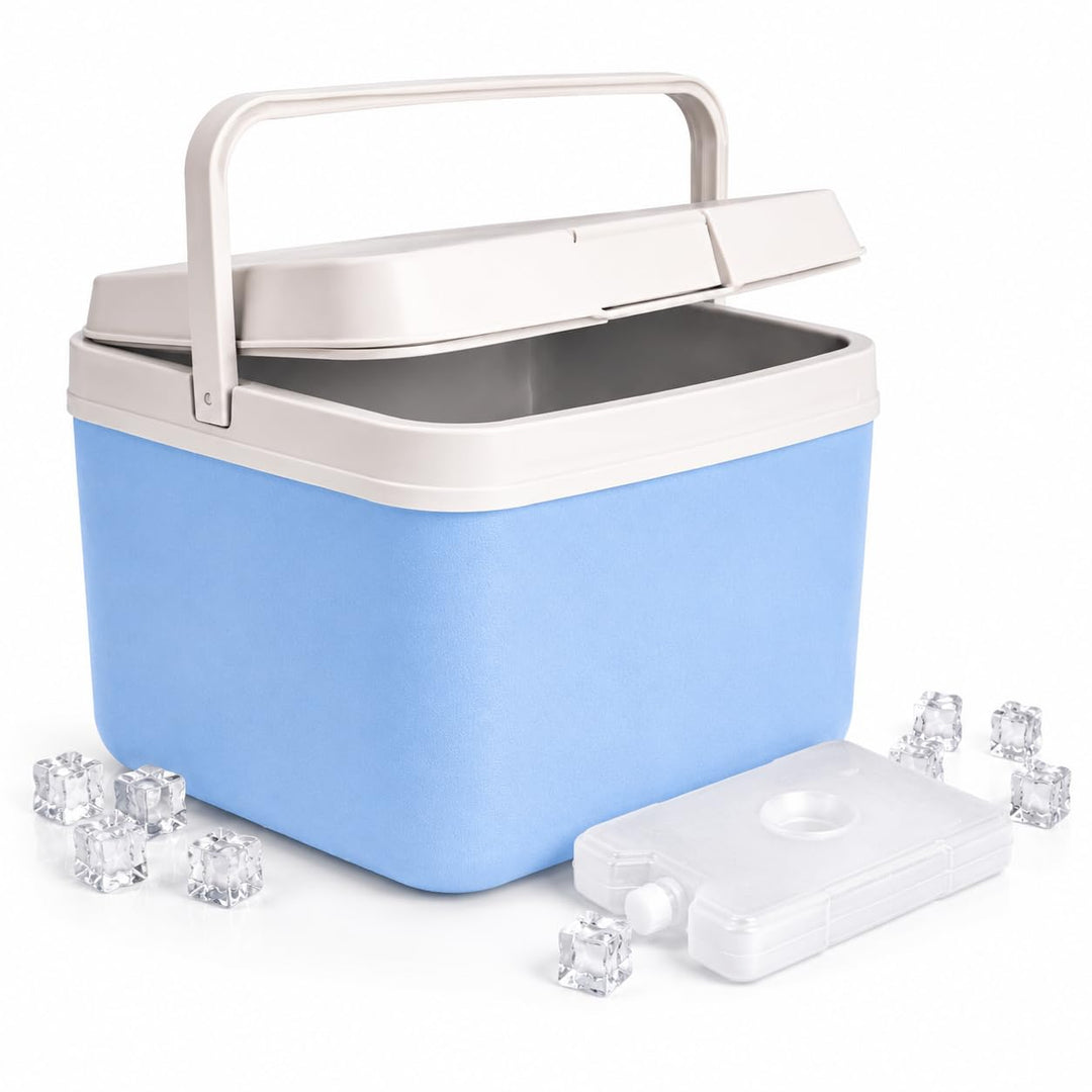 Premium Kühlbox 15L mit mobilem Kühlakku & Kühlelement – Maximale Kühlleistung & Lange Frische - Küh