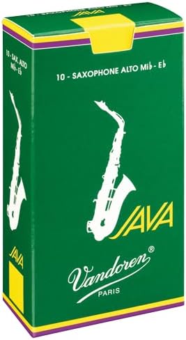 Vandoren SR2635 Java Alt Saxophon Blätter - 10 Einheiten Stärke 3.5, Stärke 3.5