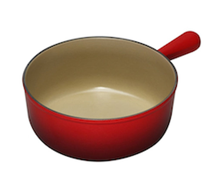 Le Creuset Caquelon aus Gusseisen, 22 cm, 2,6 Liter, Kirschrot, 20007220602460 Kirschrot 22 cm, Kirs