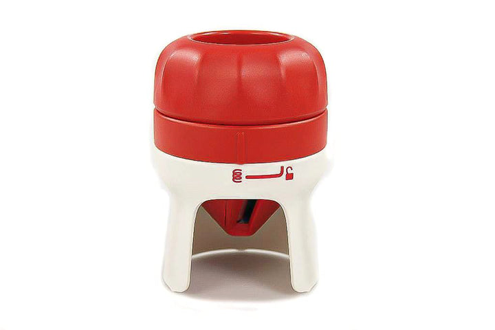 Tupperware Spiralino Profi-Chef Spaghetti Gemüseschneider Zoodles Chef rot weiss 38110