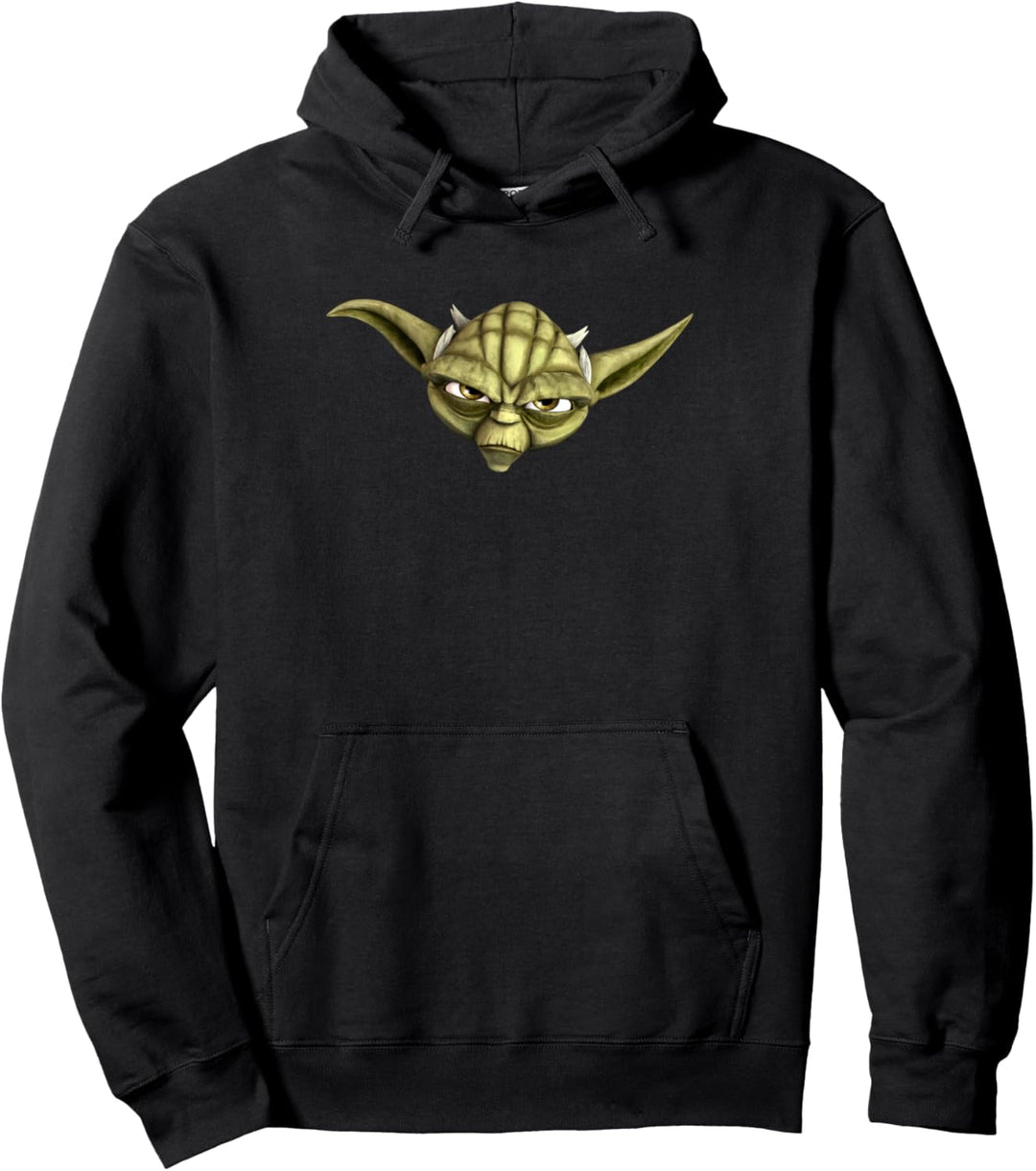 Star Wars: Clone Wars Yoda Big Face Pullover Hoodie