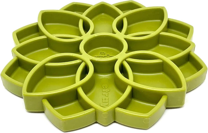 SodaPup Mandala eTray – Langlebiges Tablett für langsames Füttern, hergestellt in den USA, aus ungif