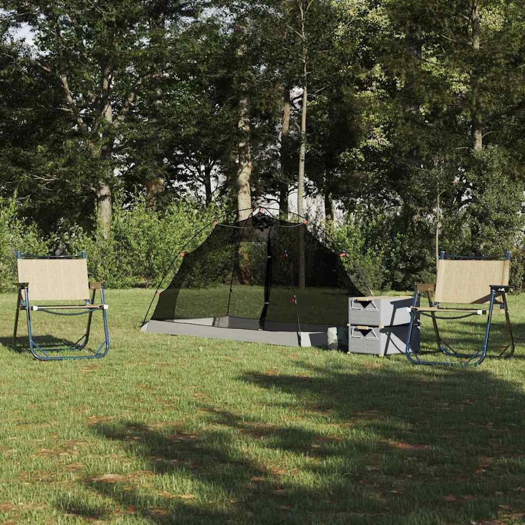vidaXL Zelt mit Dach Sonstiges mit Luftentlüftung Schutz Camping Outdoor UV 236 x 108 x 120 cm, 236