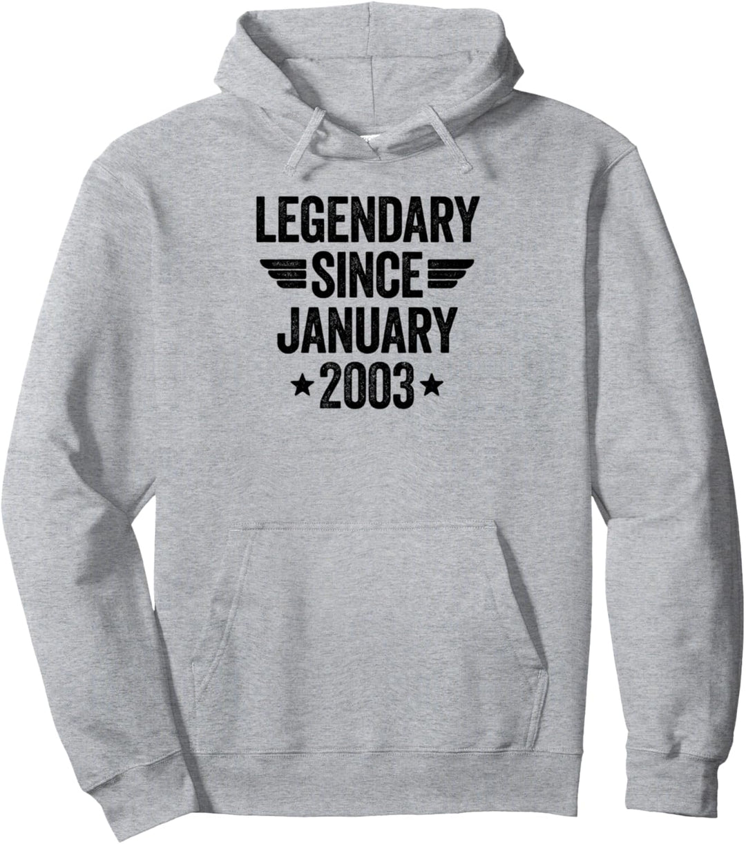 Legendary Since January 2003 Pullover Hoodie