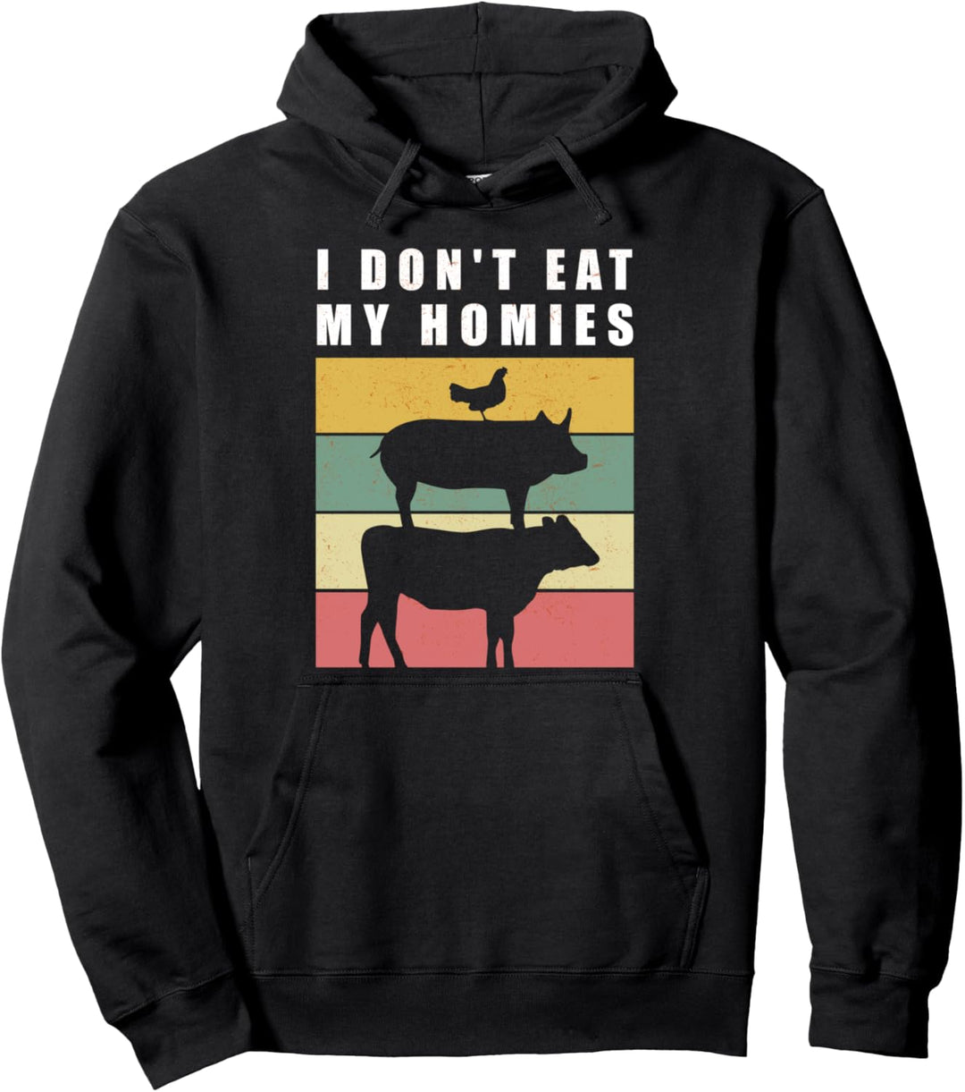 I don't eat my homies - cooles Vegetarier & Veganer Pullover Hoodie