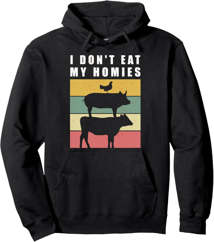 I don't eat my homies - cooles Vegetarier & Veganer Pullover Hoodie
