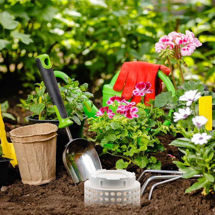2 Stück Gartenkomposteimer für den Aussenbereich Unterirdische Komposteimer Wurmkomposter mit Löcher