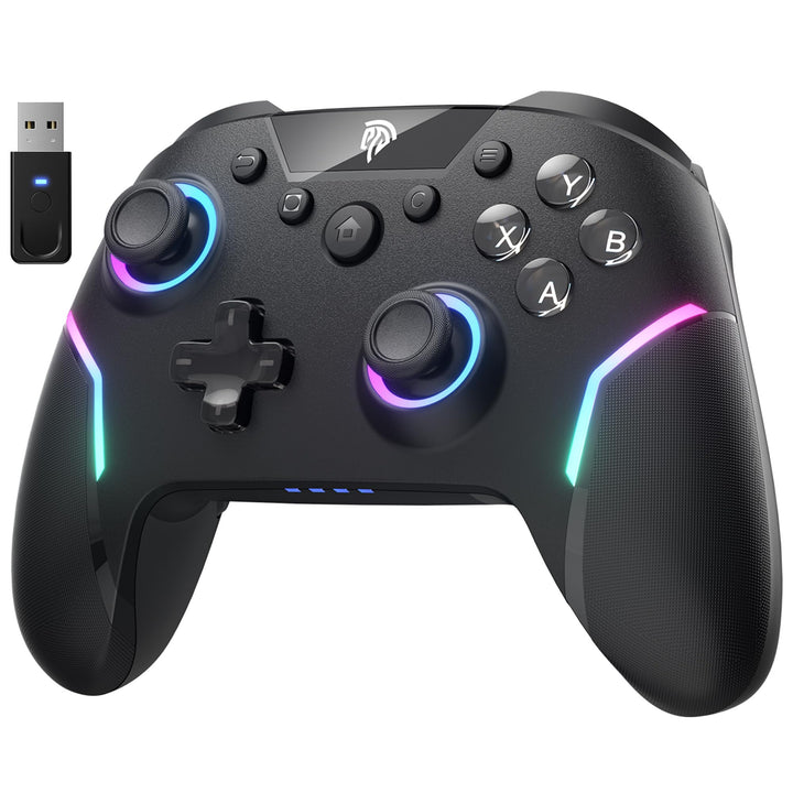 EasySMX X20 Wireless Controller PC mit RGB, Bluetooth Controller mit 2 in 1 Trigger & abnehmbare Hal