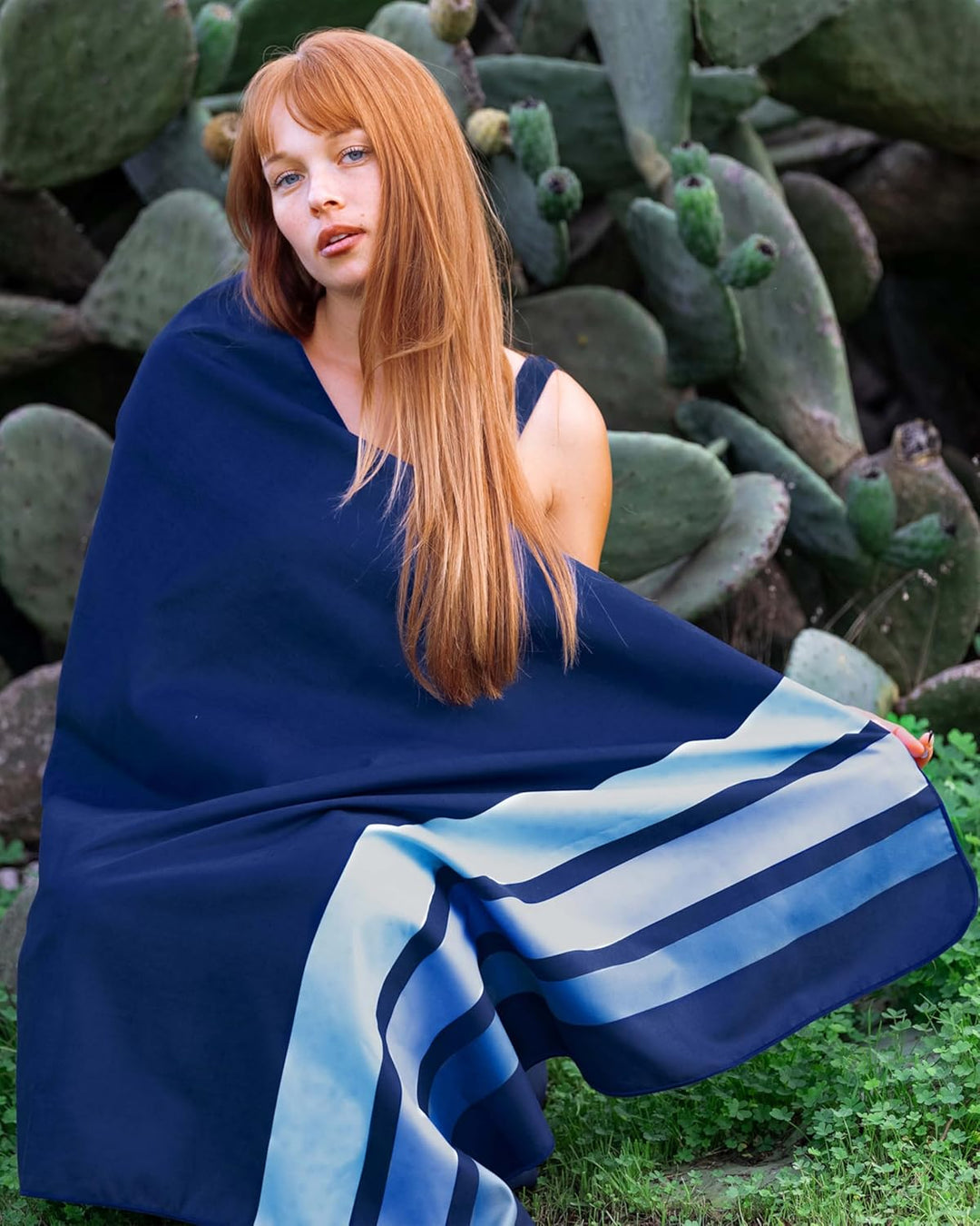 Fit-Flip Strandtuch XXL aus Mikrofaser - leicht und schnelltrocknend - 100% recyceltes Strandhandtuc