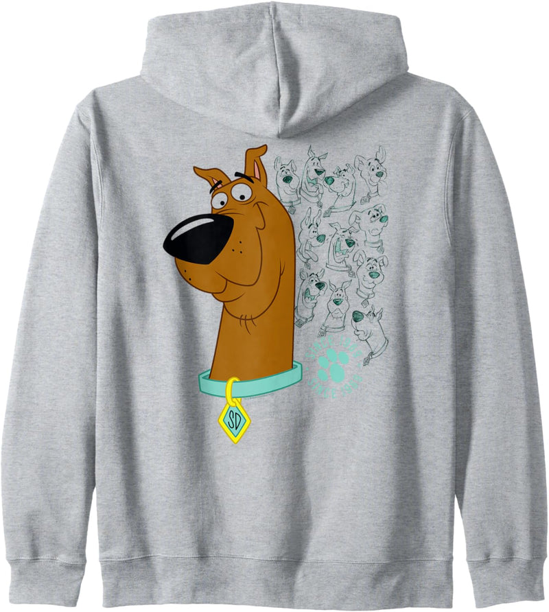 Scooby-Doo Evolution of Scooby Kapuzenjacke