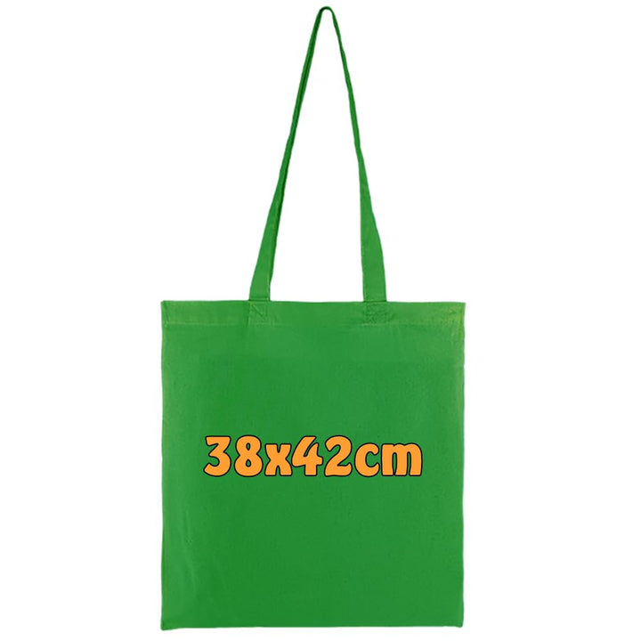 Cottonbagjoe (10, 25, 100, 250 Pack Baumwolltasche zum Bemalen | mit Zwei Langen Henkeln | 38x42cm |