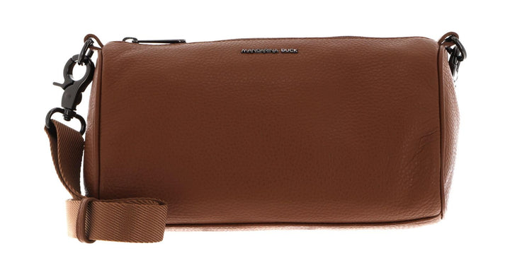 Mandarina Duck Mellow Leather Crossover Bag Indian Tan