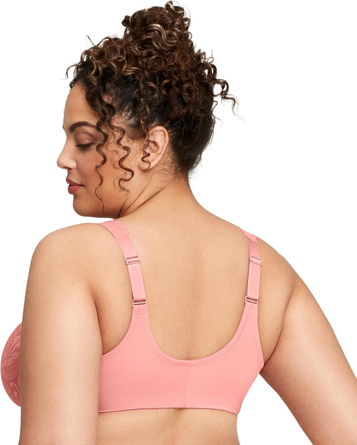 Glamorise Damen Plunge Bra, Undurchsichtige 65B Aprikose, 65B Aprikose
