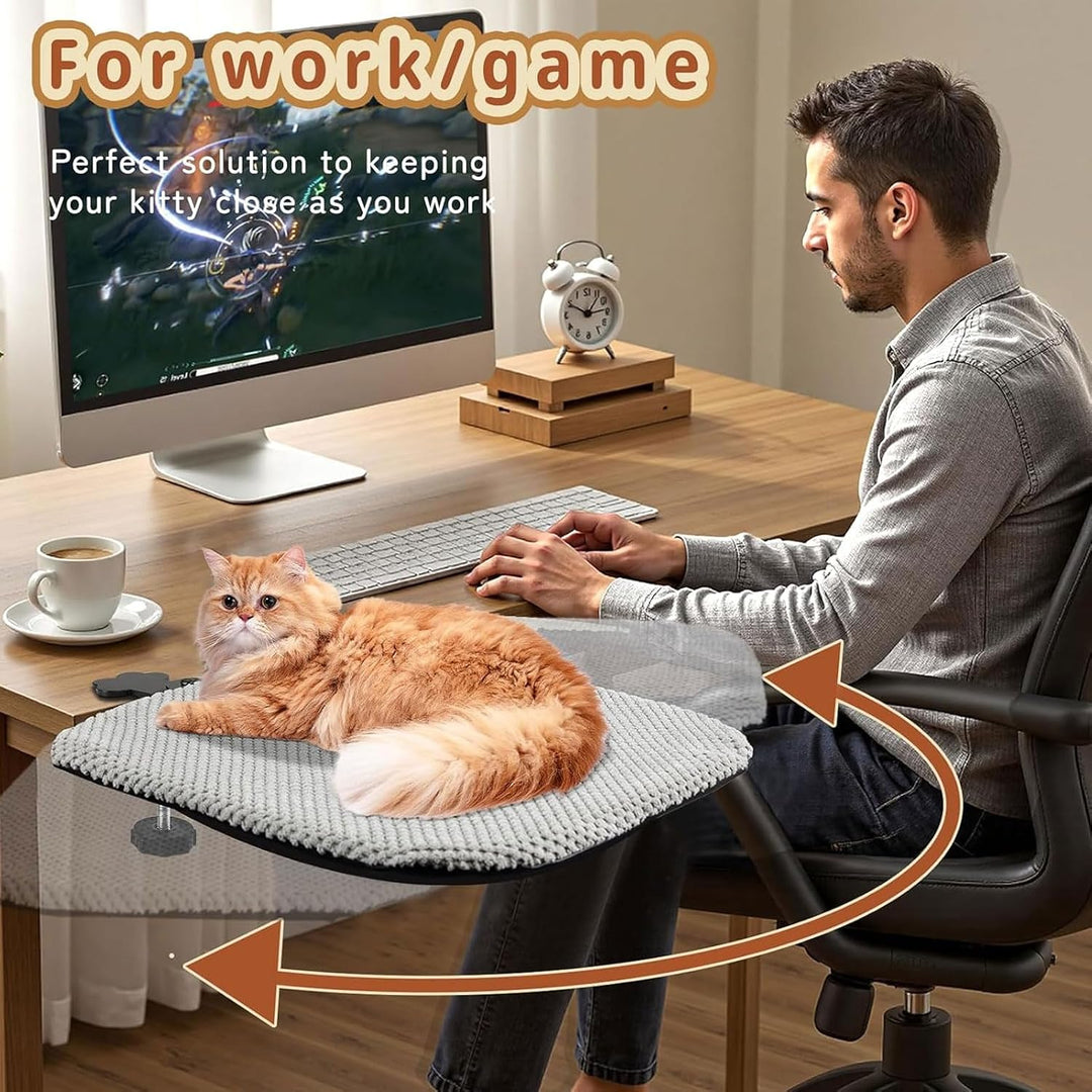 Faltbare Desktop-Hängematte für Katzen, Grosse Tragfähigkeit, | Robustes Katzenbett Zur Schreibtisch