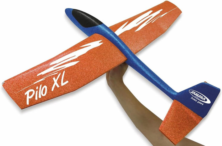 Schaumwurfgleiter 2in1 - Pilo XL - Super leicht (160g), Fast unzerstörbar, Höhenleitwerks für Loopin