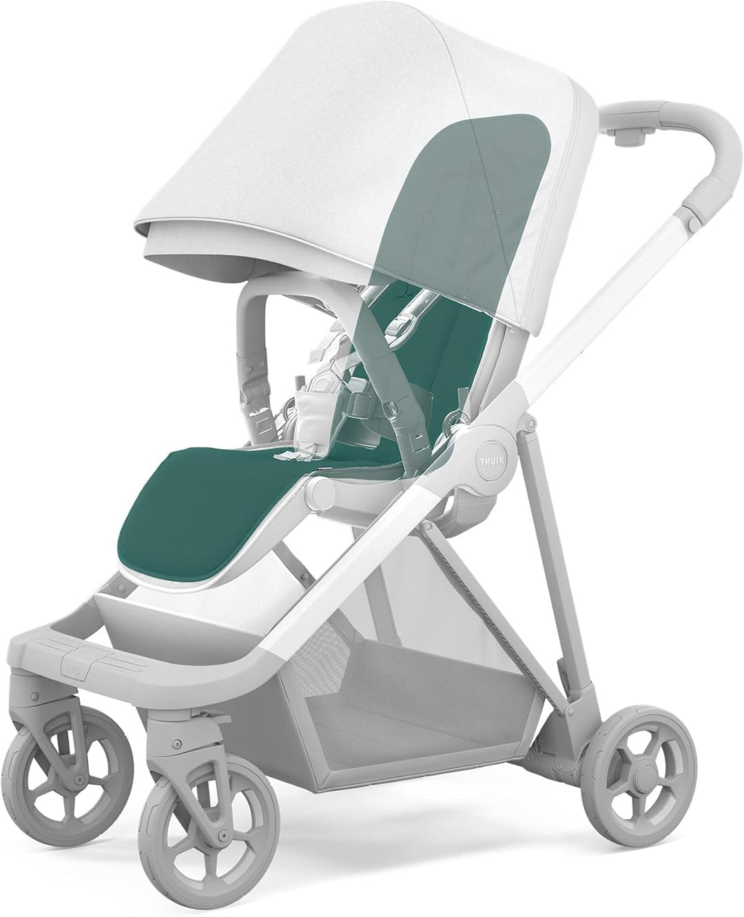 Thule Stroller Seat Liner Buggy-sitzauflage Mallard Green One-Size One-Size Mallard Green, One-Size