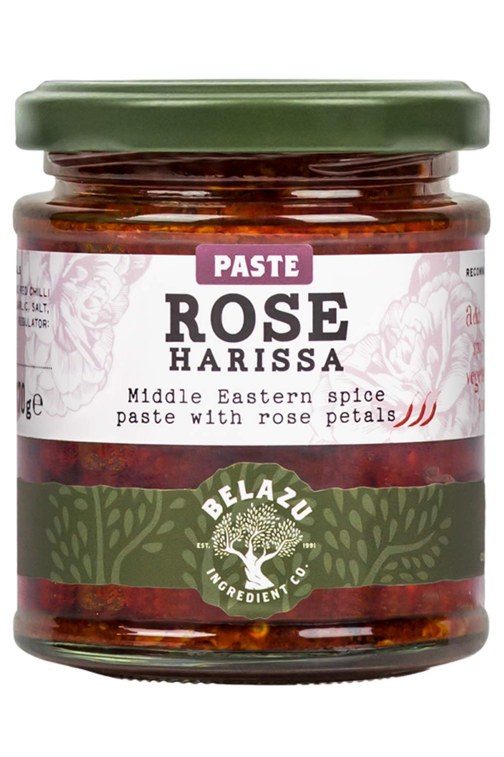 BELAZU Rose Harissa, 170 g, 10 Stück