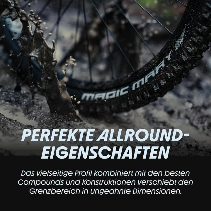 Schwalbe Unisex – Erwachsene Magic Mary Hs447 Reifen MAGIC MARY Evo, SnakeSkin, TLE 57-622 - SnakeSk