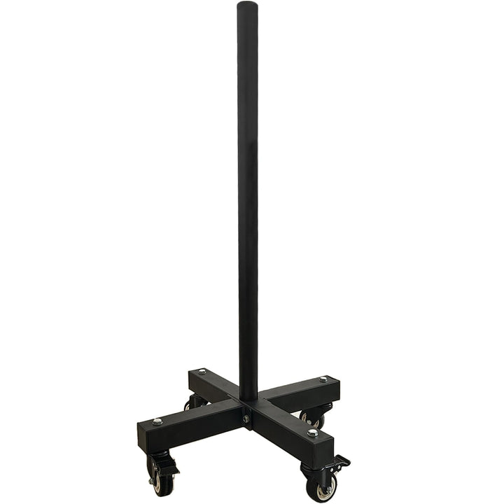 Verbessertes bewegliches olympisches Hantelscheibengestell mit Rad für 5,1 cm Stossstangenplatten, G