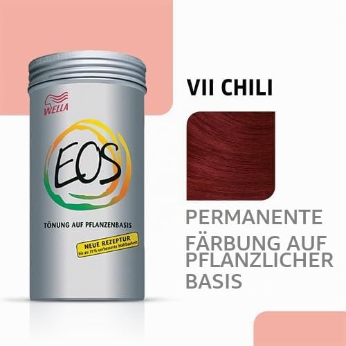 Wella Eos Tönung Auf Pflanzenbasis Vii Chili - Pflegeprodukte, 165 g VII Chili 120 g (1er Pack), VII