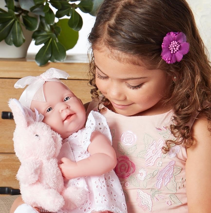jc toys - Babypuppe, weiss (18059), Weiss