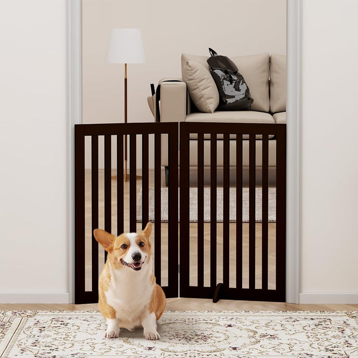 unipaws Hundegitter Espresso 40"W×36"H, Espresso 40"W×36"H