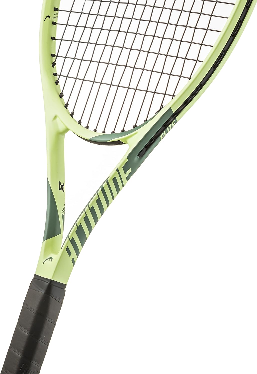 HEAD Unisex – Erwachsene Mx Attitude Elite Tennis Racquet Griffstärke 3 Lime, Griffstärke 3 Lime