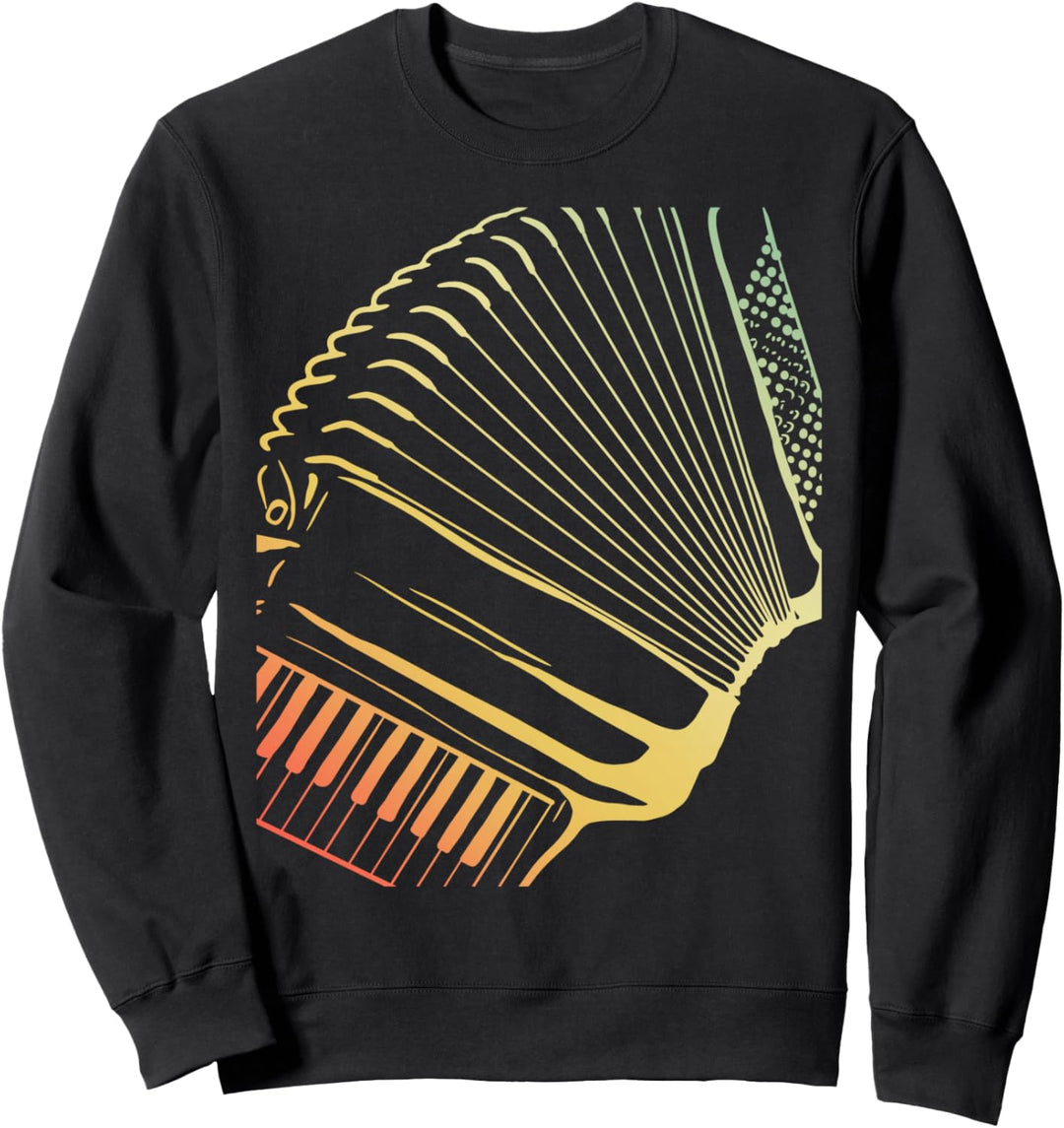 Retro Akkordeon Sweatshirt