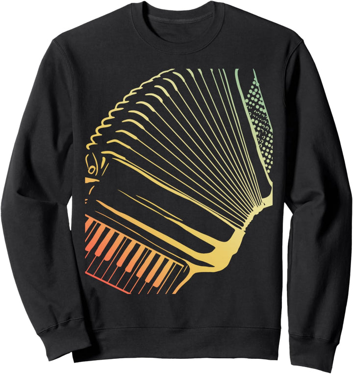 Retro Akkordeon Sweatshirt