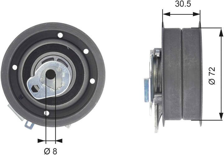 GATES PowerGrip Kit + Wasserpumpe KP15489XS-2