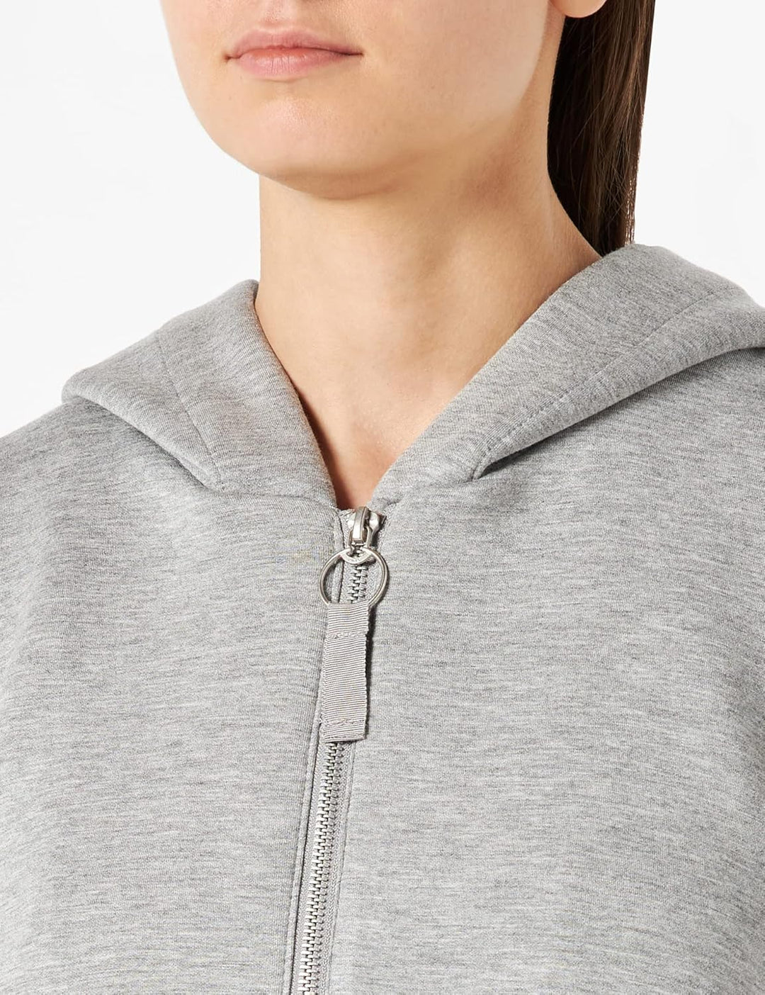 ONLY Female Mantel Geklebte XS Light Grey Melange, XS Light Grey Melange