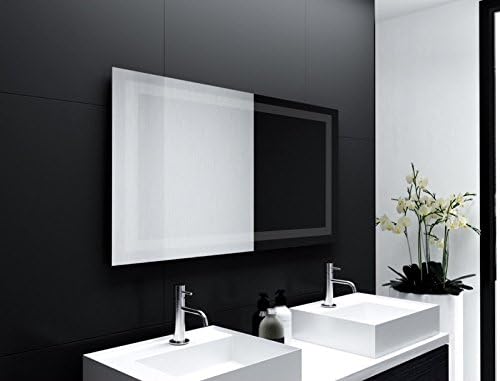 SARAR | LED-Badspiegel Badezimmerspiegel Designo MA4113 mit Beleuchtung, Wandspiegel mit rundum Bele
