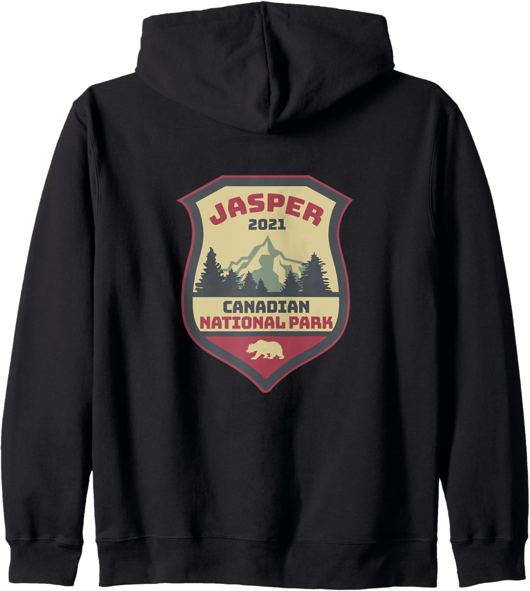 Jasper Canadian National Park Souvenir Kapuzenjacke