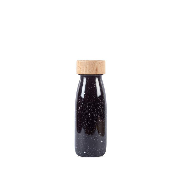 PETIT BOUM Float Bottle Black Schwarz, Schwarz