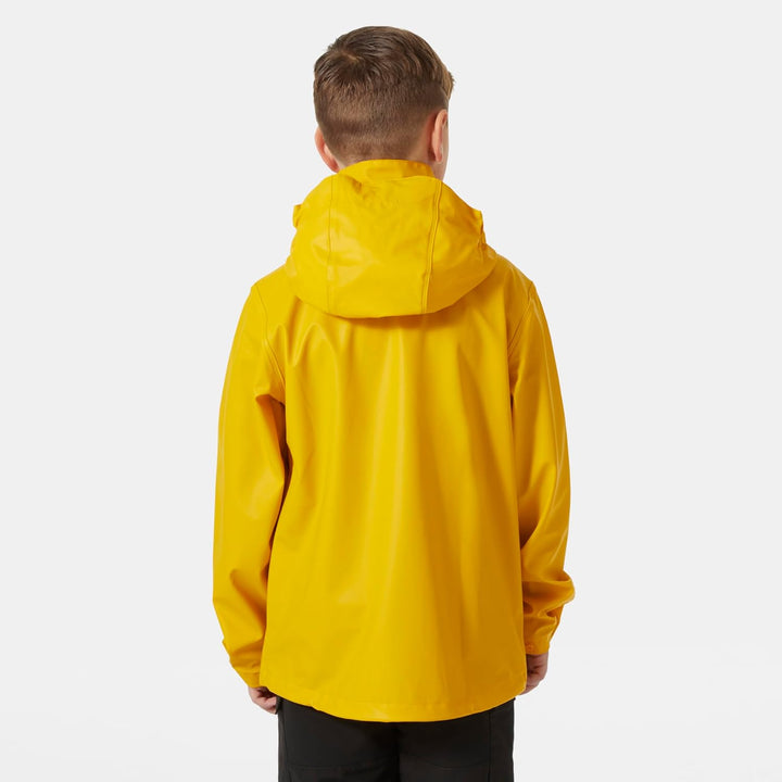 Helly Hansen Kinder Moss Pu Regenset 8 Gelb (Essential Yellow), 8 Gelb (Essential Yellow)