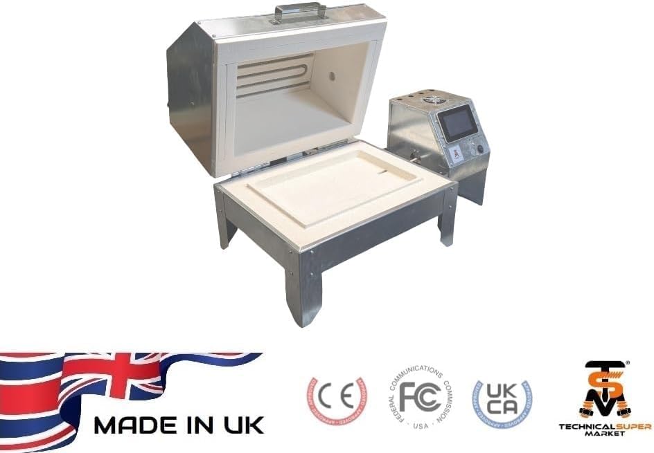 Technical Super Market Touchscreen-Flachbett-Tischofen mit WLAN-Modul für alle Glas-/Wachs-/Harzproj