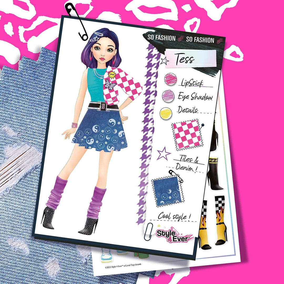 Canal Toys OFG 285 Style for Ever Designer-Fashion Portfolio 285-Canal Toys, Mehrfarbig