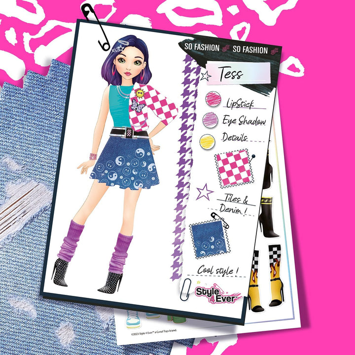 Canal Toys OFG 285 Style for Ever Designer-Fashion Portfolio 285-Canal Toys, Mehrfarbig