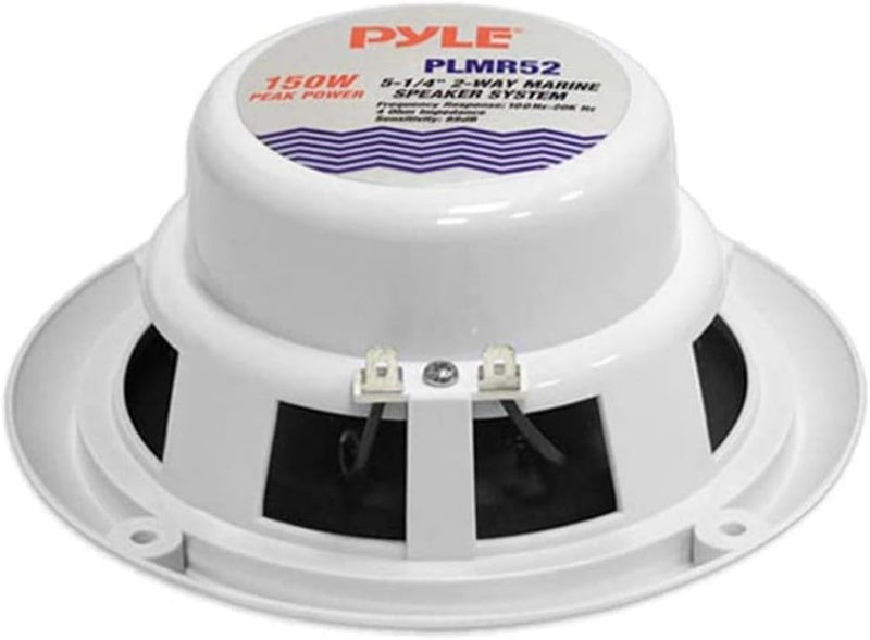 2 2-Wege-Lautsprecher kompatibel mit Pyle PLMR52 5,25" 13,00 cm 130 mm 75 watt rms 150 watt max wass