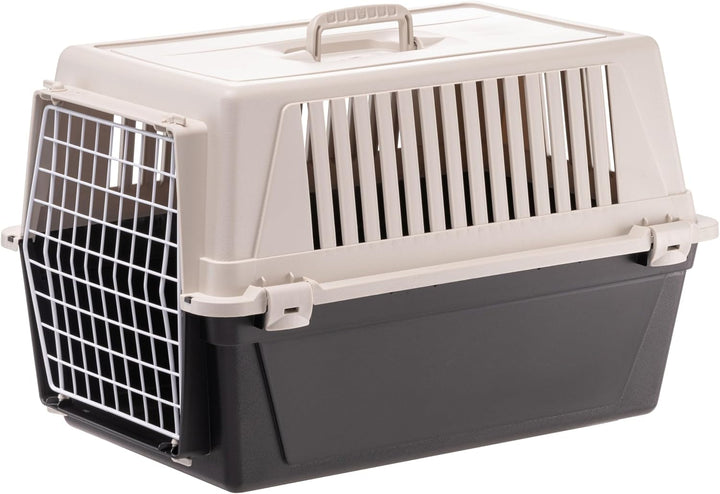 Ferplast Transportbox für Haustiere Hundebox für kleine Hunde und Katzen Atlas 30 EL, Transportbox f
