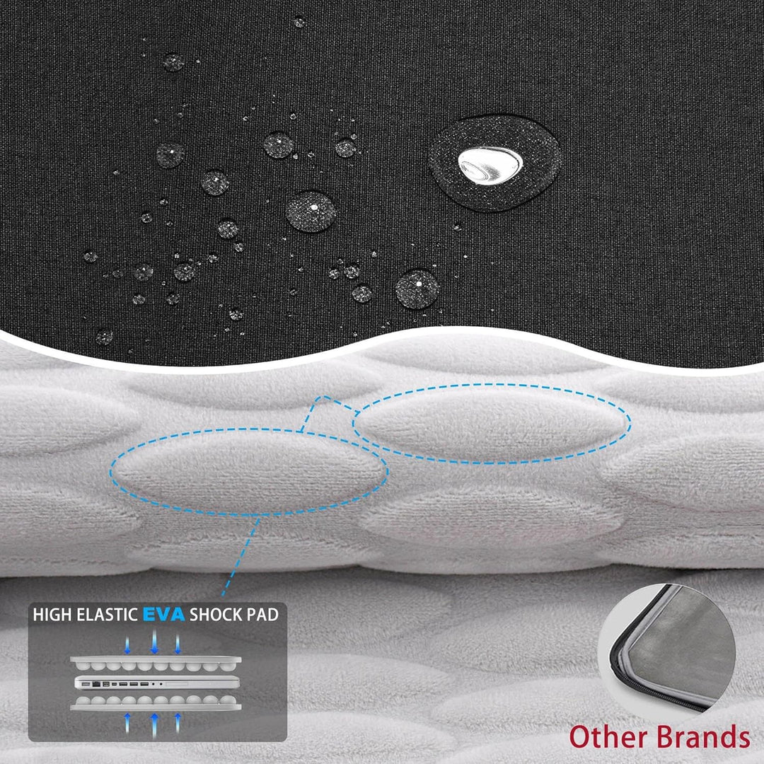 ZINZ Schlanke und erweiterbare Tasche 12,9 13" Reise-Laptop-Schultertasche für MacBook Air/Pro 13" M